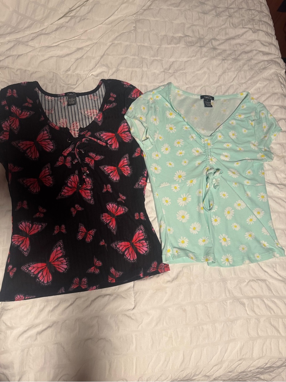 rue21 2 pack summer tops